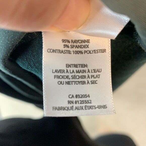 Dolan Emerald Green‎ Top Sz M - Picture 6 of 6